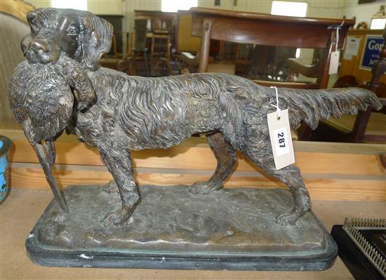 Bronze dog